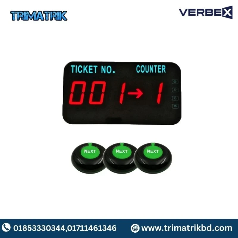 Verbex VT-K-TP20 Guest Coaster Pager Unit For Restaurant