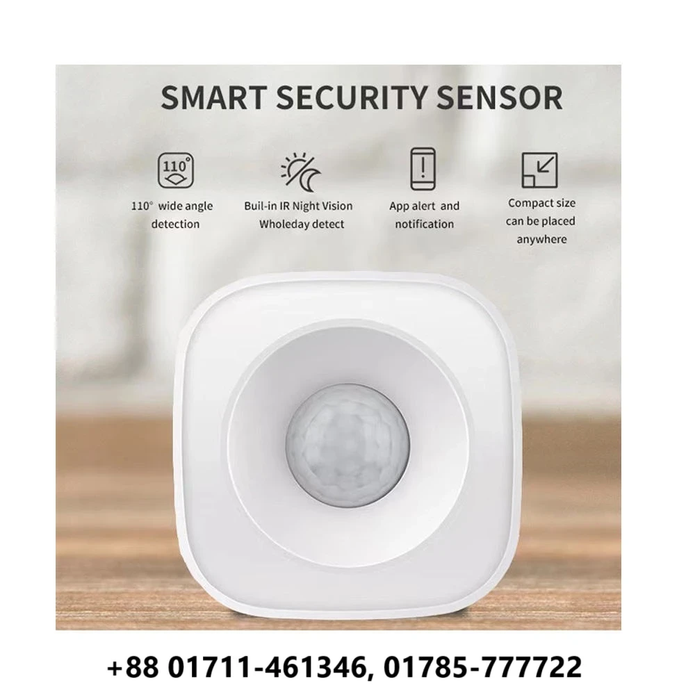 Verbex VT-PIR03W WiFi PIR Motion Security Sensor With Infrared Detection